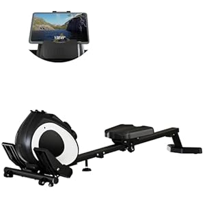 Rowing Machine for Home – Magnetic Rower with Smooth & Quiet Resistance, Foldable Design, Full-Body Workout for Fat Burn & Strength, Effective Cardio Equipment