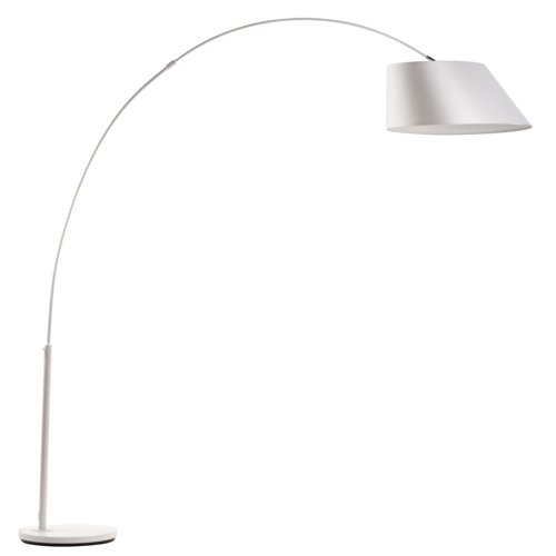 Lampadaire acier blanc Arc - Zuiver