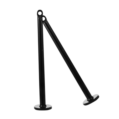 INOOMP 2pcs Fitness Loading Pin Rack for and Barbell Plates High Load Capacity Equipment for Home and Commercial Gyms Versatile Design for Muscle Training