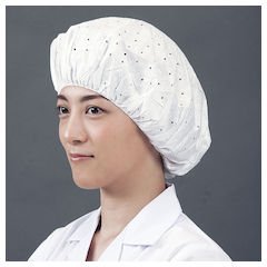 Amazon.co.jp: つくつく帽子(100枚入)M ホワイト EL-102W