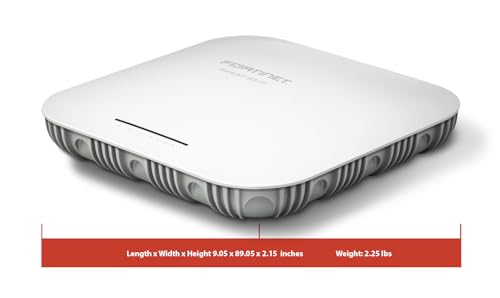 Image of Fortinet FortiAP 831F | 8x8 Wi-Fi 6 (802.11ax), Indoor Wireless Access Point - Tri-Radio, Internal Antenna, 1 x 5 GE & 1 x GE RJ45 Ports (FAP-831F-A)