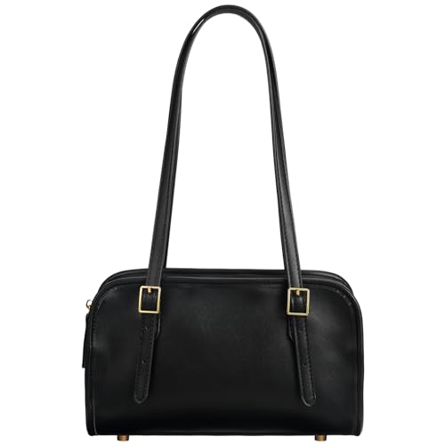 MINKARS Swing Bag, Zip Shoulder Bag Purse, Black