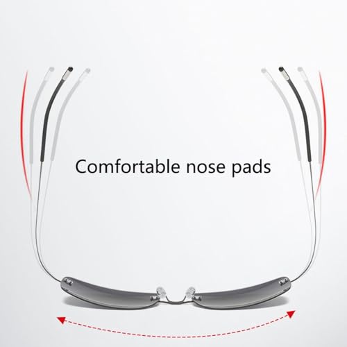 Sunglasses Uv400 Protection | Rimless | Women Men for Outdoor Sports & Driving4