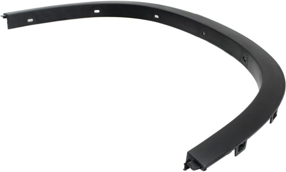 Wheel Well Trim Molding Moulding Rear Driver Left Side Left Hand for BMW for X1 2012-2015 X1 (Plastic,Textured Black)