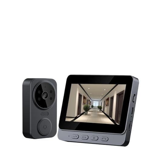 Sonnette vidéo écran IPS interphone bidirectionnel contre les vols de colis - 4