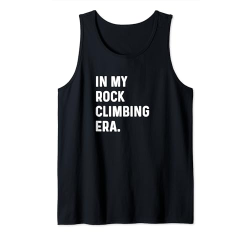 In My Rock Climbing Era - Rock Climber Climbing Freestyle Tank Top