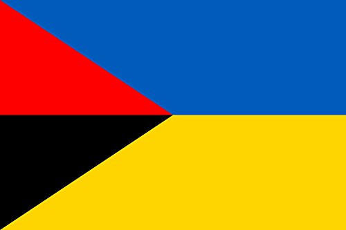 Drapeau Kalush raion grand format résistant aux intempéries - 2