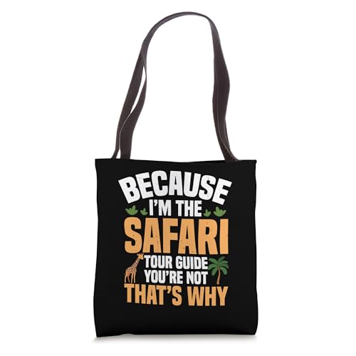 Tourist Guide African Safari Tote