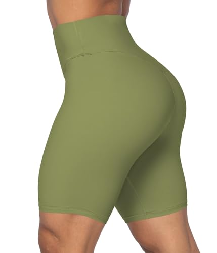 Image of Sunzel No Front Seam High Waist Biker Shorts for Women, Squat Proof Yoga Workout Gym Bike Shorts | 3, 5 Or 8-Inch Inseam, High Waisted, Tummy Control, No Front Seam, Buttery Soft, Compression Fit, Squat Proof