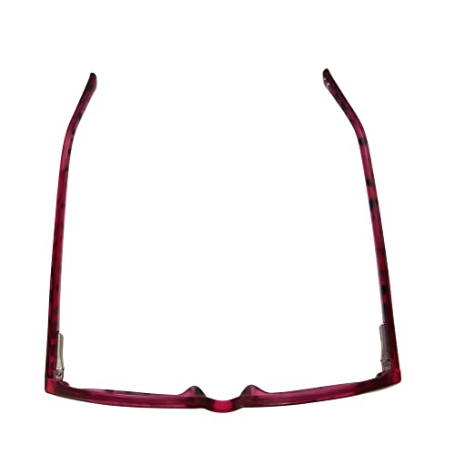 Betsey Johnson Women's Sparkle & Shimmer Reading Glasses Round Blue Light, Pink, 48 mm + 03