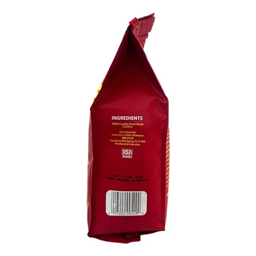 Image of Sello Rojo Tradicional Medium Roast Ground Coffee, 16 oz (Pack of 5) | Colombian Coffee