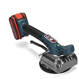 SISHUINIANHUA 88V 1000W Tile Vibrator for 120X120cm Tile Floor Plaster Machine Tile Laying Automatic Floor Vibrator Leveling Tool,Dark Blue,1 Battery