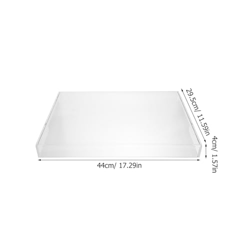 Protector de teclado para laptop 17.3 pulgadas acrílico transparente miniatura 6