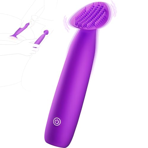 Vibratorensets für Frauen Mini Vibrator, Bürstenkopf 76 Reizpunkte 10 Modi Vibration für Frauen Klitoris Stimulator, Sex Spielzeug für die Frau Paare, leise klein Massagestab Sexspielzeug Solo Vibratorensets für Frauen Mini Vibrator, Bürstenkopf 76 Reizpunkte 10 Modi Vibration für Frauen Klitoris Stimulator, Sex Spielzeug für die Frau Paare, leise klein Massagestab Sexspielzeug Solo