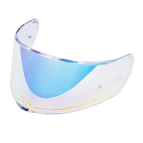 Image of PSLER Sedici Strada 2 Visor - Sedici Strada 2 and Strada 3 Face Shield Motorcycle Helmet visor Accessories Replacement for LS2 FT2 VECTOR Sedici Strada 2 Strada 3 FF801 FF397,Transparent Red