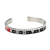 WIPWEKARAT New 2026 Unisex Fashion Trend Multicolor Dial Stainless Steel Speedometer Bracelet Unisex Cuff Bezel Luxury Jewelry Gift With For You Accessories Trendy Creative For Women And Men