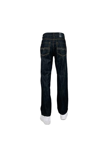 Access Men's Relaxed Fit Raw Denim Pants2