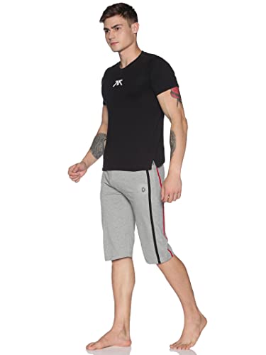 Image of Dollar Men's Casual Cotton Capri 3 /4th Shorts (Pack of 1)