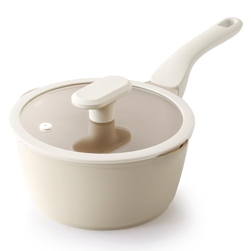 PRICUSIS Ceramic Nonstick Saucepan