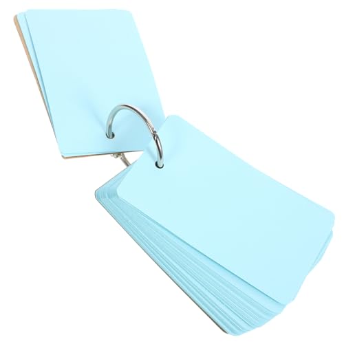 Parliky Blank Vocabulary Cards 1 Set of 400 Paper Cards for Studying and Making Your Own Flashcards
