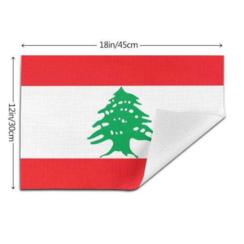 Napperon Liban tissé haut de gamme rectangulaire pour hôtellerie - 4
