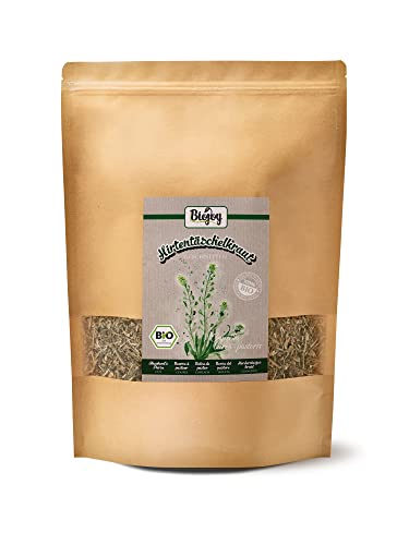 Biojoy Bolsa de pastor Orgánica (500 gr), secas y cortadas, ideales para la preparación de...