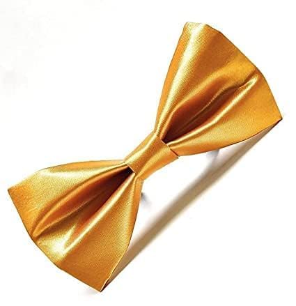 JAGMOOLYA PRODUCTS Men’s Adjustable Bow Tie – Premium Satin Formal Bowtie for Wedding, Party, Tuxedo & Business Events | Pre-Tied Classic Bow Tie for Men & Boys (PACK OF 1) (GOLDEN)-picture-54