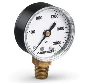 2.5 inch 1005 Steel Pressure Gauge (with PowerFlex Movement)