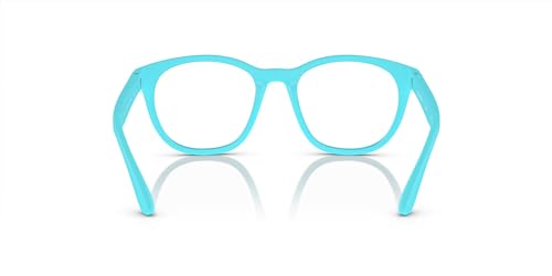Emporio Armani Girls' Ek4001 Prescription Eyewear Frames with Interchangeable Sun Clip-ons Round4