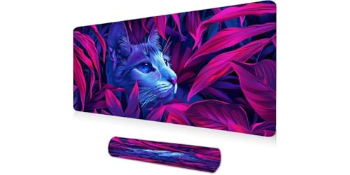 Tapis de souris gamer avec bords cousus et base antidérapante XXL 1200x400mm