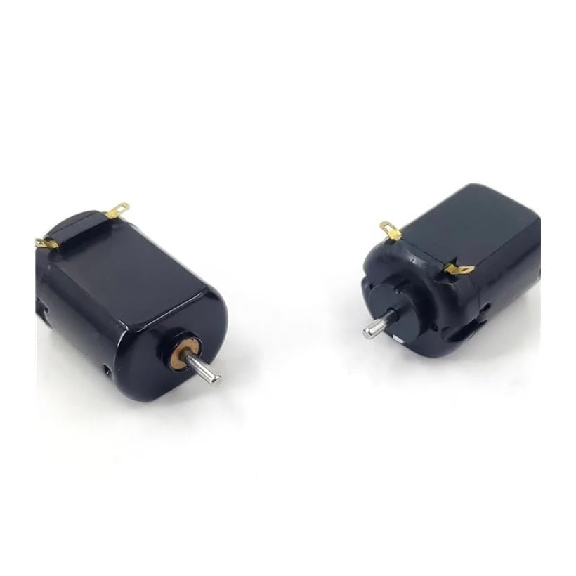 130 Dual 2mm Shaft Carbon Brush Electronic Starter DC 12V-24V 5-Pole Rotor Engine Motor Drivers