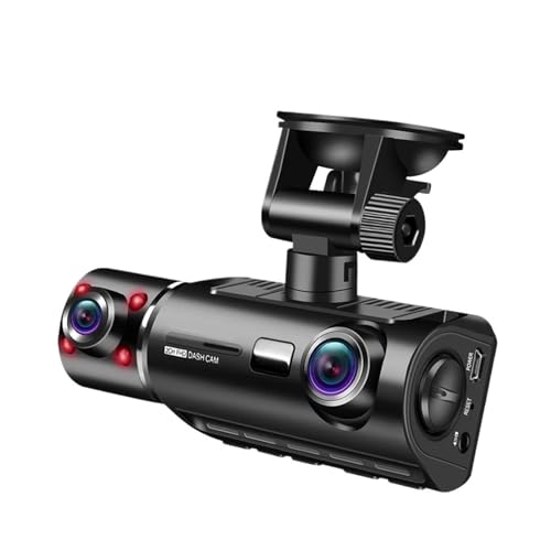 Cámara DVR para coche con cuatro cámaras infrarrojas de visión nocturna y gran angular 2