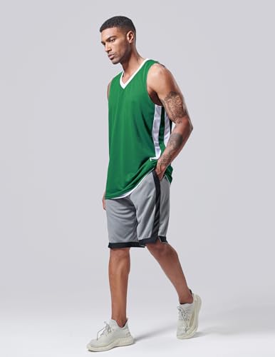 Liberty Imports Reversible Men's Mesh Athletic Basketball Jersey Single for Team Scrimmage