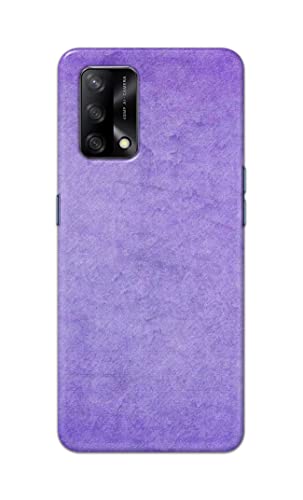 Image of Plain Purple Hard Back Case Cover for Oppo F19 / Oppo A74 4G Back Cover -(J5) VNS2226