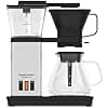 SimplyGoodCoffee Coffee Maker / Coffee Machine. 8 Cup Automatic Drip Pour Over Coffee Brewer. Easy To Use, Gold Cup Standard. Black/Stainless Steel