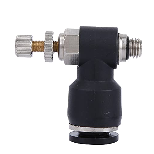 Image of Hilitand CO2 Air Adjuster, Air Pipe Adjustable Joint C02 Gas Nozzle Valve Engraving Machine Nozzle Air Valve (Trachea 6mm /Thread M5 /Adjustable)