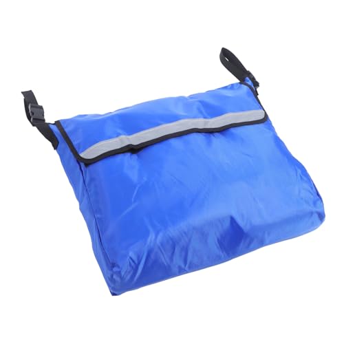 ERINGOGO 車椅子用オックスフォード製サイド収納バッグ 軽量耐久 防水設計 高齢者向け取り付け簡単 車いす 電動車椅子 スクーター対応 多機