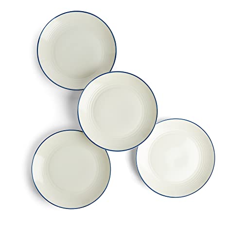 Royal Doulton exclusively for Gordon Ramsay Maze Denim Line Dinner Plates Set of 4 Royal Doulton exclusively for Gordon Ramsay Maze Denim Line Dinner Plates Set of 4