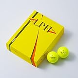 ALPHA(アルファ) ゴルフボール 1ダース (12個入) =RS300= 正規品 (ソーラーイエロー)