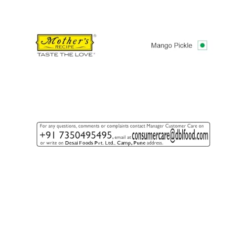 Image of Mother's Recipe Mango Pickle Pouch, 200 g