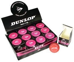 Dunlop Elite Singles Hard Balls - Dozen by Dunlop