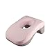 Oreiller Siesta, Oreiller Facial de Voyage en Mousse à mémoire de Forme, Oreiller de Dossier avec accoudoirs, pour Bureau, Salle de Classe, bibliothèque Scolaire, etc.-Rose