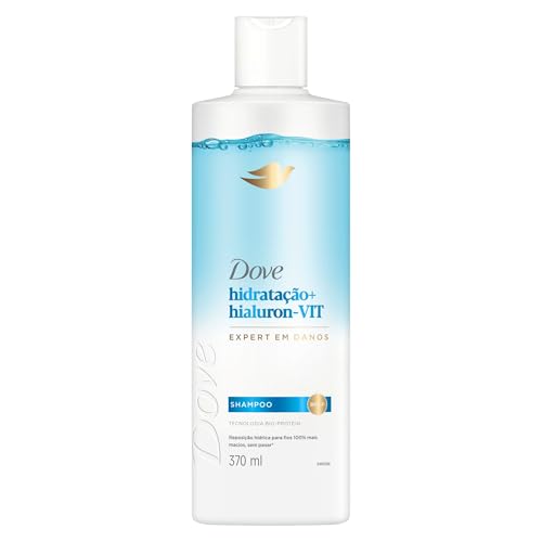 Shampoo Dove Hidratação + Hyaluron-Vit 370ml