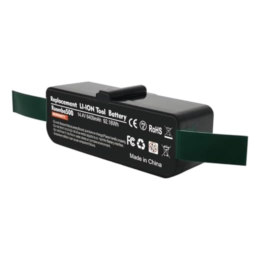 14,4V 6400mAh Akku für iRobot Roomba Ersatzakku für Roomba Li-Ion akku für iRobot Roomba 500 600 700 800 Serie Ersatzakku Passt R3 irobot 581 450 700 605 621 880 785 Akku