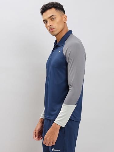 Image of TECHNOSPORT P669 Mens Collar Ful SLV Regular Fit