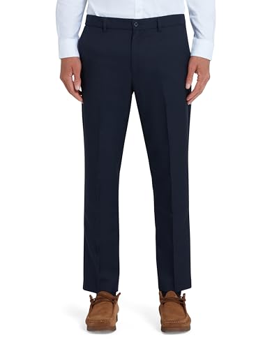 Farah Classic ROACHMAN Pantalones, Navy, 54W x 33L de los Hombres