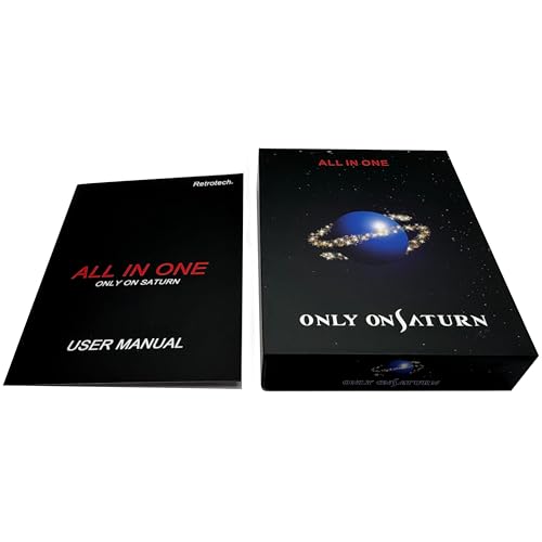 Retrotech Only On Saturn Saroo HD Loader With 250 Games 128gb - Includes printed instructions