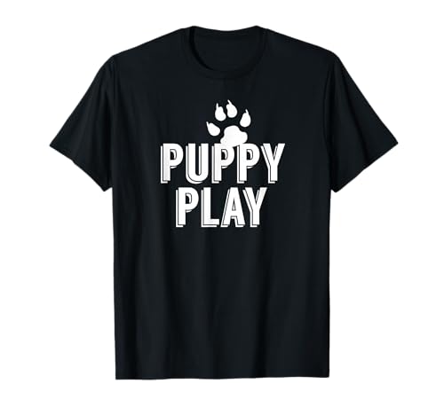 Puppy Play Pup Dog Paw Print T-Shirt T-Shirt