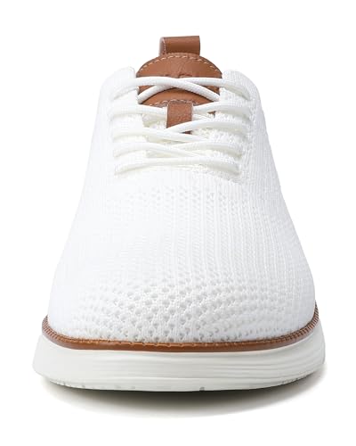 Image of VILOCY Men's Casual Dress Sneakers Lace-Up Oxfords Business Mesh Breathable Walking Shoes Tennis Comfortable