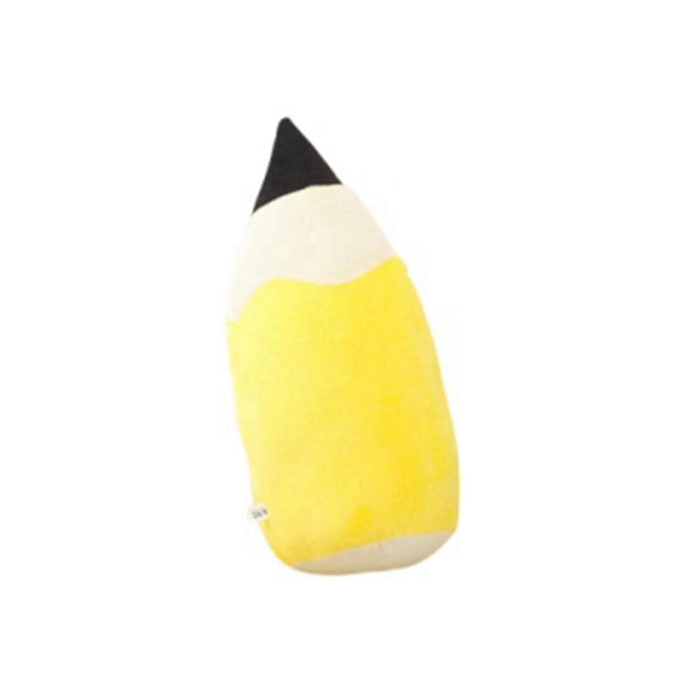 Wisyurt Cute Pencil Pillow Classroom Plush Pillow for Kids Reading Corner Back to School Cushion Teacher Gift Cushion for Room B